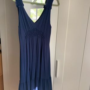 BCBG Maxazria dress size M dark teal blue